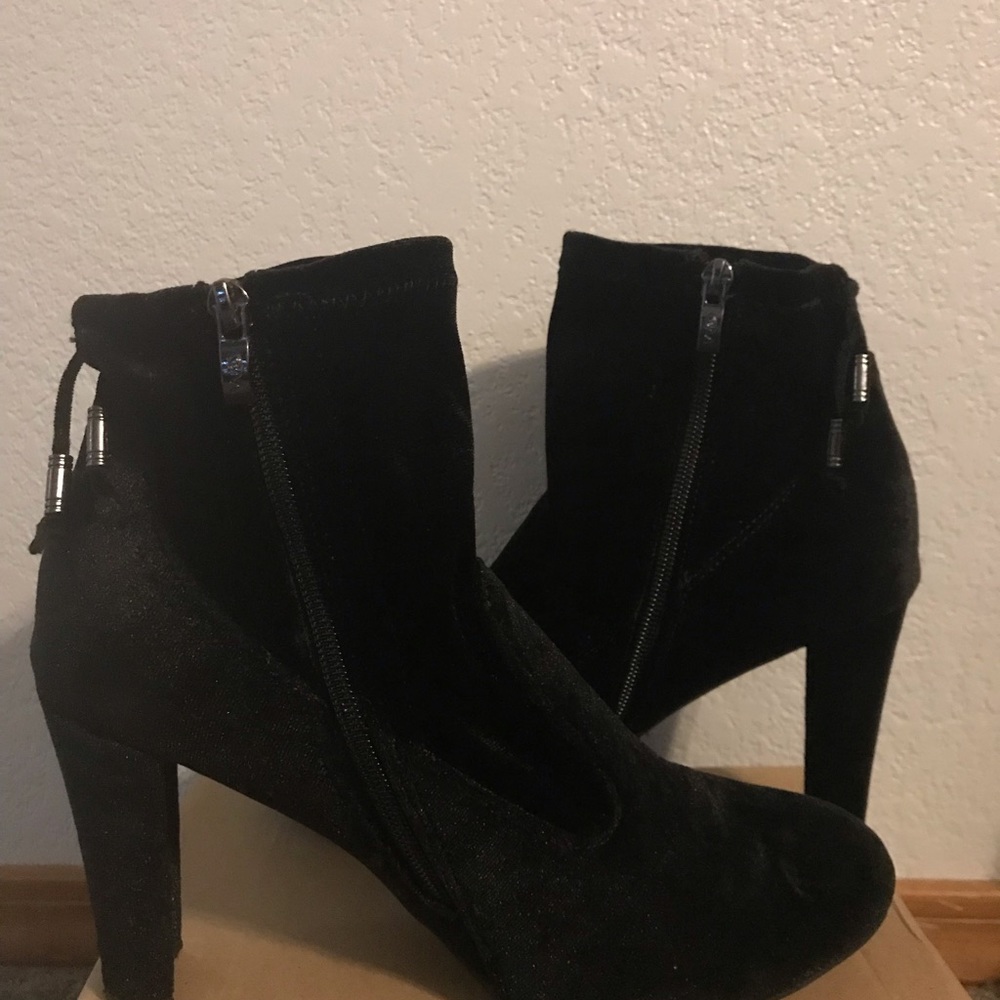 High Heeled Ankle Boots